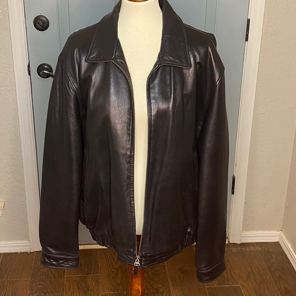 daniel cremieux leather jacket